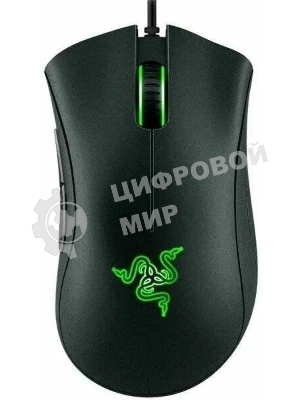 Мышь проводная Razer DeathAdder Essential черный, 6400 dpi, USB, кнопки - 5