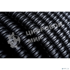 Труба гофрированная ПНД ЭРА черный d 16мм с зонд. легкая 50м (30)