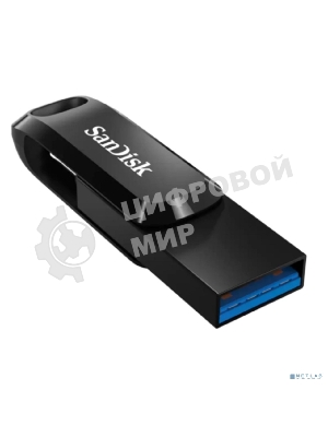 Флешка USB SanDisk SDDDC3 1Tb SDDDC3-1T00-G46, USB3.1 Type-C, черная