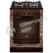 Плита газовая Gefest ПГ 6500-02 0114 коричневый, конфорок 4 шт, духовка 52 л, 60 см x 85 см x 60 см