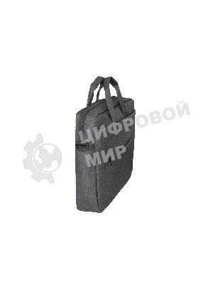 Сумка для ноутбука ExeGate Business ECC-045 Black, черная, полиэстер повышенной плотности 600D, 15.6