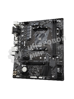 Материнская плата Gigabyte A520M S2H, AM4, AMD A520, 2xDDR4, 4xSATA, 1xM.2, 1xPCIe 3.0 x16, 2xPCIe x1, 1xHDMI, 1xDVI-D, 1xVGA, 1x 1Gb LAN, 4xUSB-A 3.2 Gen 1, 2xUSB-A 2.0, 3x3.5 мм, 7.1, mATX