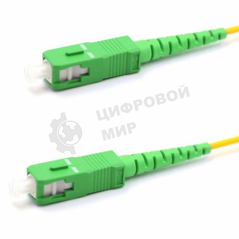 Патч-корд оптический соединительный Rexant (SM), 9/125 (OS2) SC/APC-SC/APC, (Simplex), LSZH, 7м