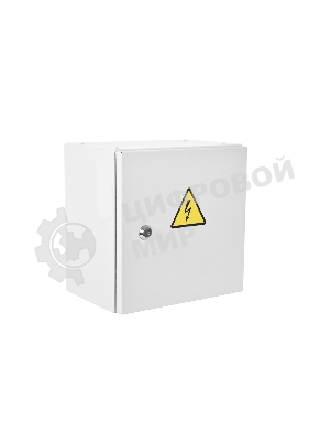 Шкаф ЭКОНОМ уличный всепогодный настенный укомплектованный (В600 Ш600 Г300), комплектация T2-IP65