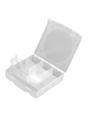 Органайзер Сибртех 170x160 мм, прозрачный матовый