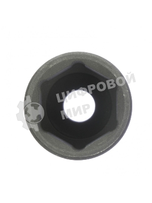 Головка ударная удлиненная шестигранная Stels 27 мм, 1/2