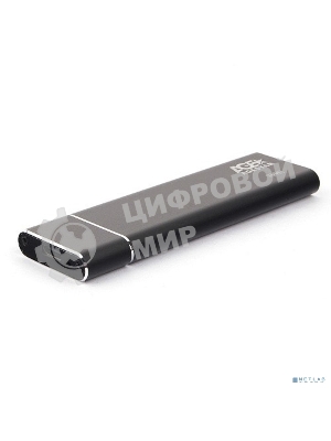 Внешний корпус AgeStar USB 3.1 Type-C M.2 NVME (M-key) AgeStar 31UBNV5C черный, алюминий, черный