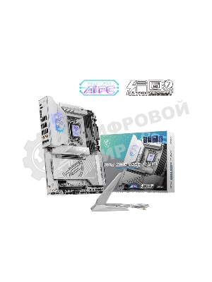 Материнская плата MSI MPG Z890 EDGE TI WIFI, LGA 1851, Intel Z890, 4xDDR5, 4xSATA, 5xM.2, 1xPCIe 5.0 x16, 1xPCIe 4.0 x4, 1xPCIe x1, 1xHDMI, 1x5Gb LAN, 1xUSB-A 2.0, 4xUSB-A 3.2 Gen 1, 4xUSB-A 3.2 Gen 2, 1xUSB-C 3.2 Gen 2, 2xUSB-C Tb4, 2x3.5 мм, 7.1, ATX