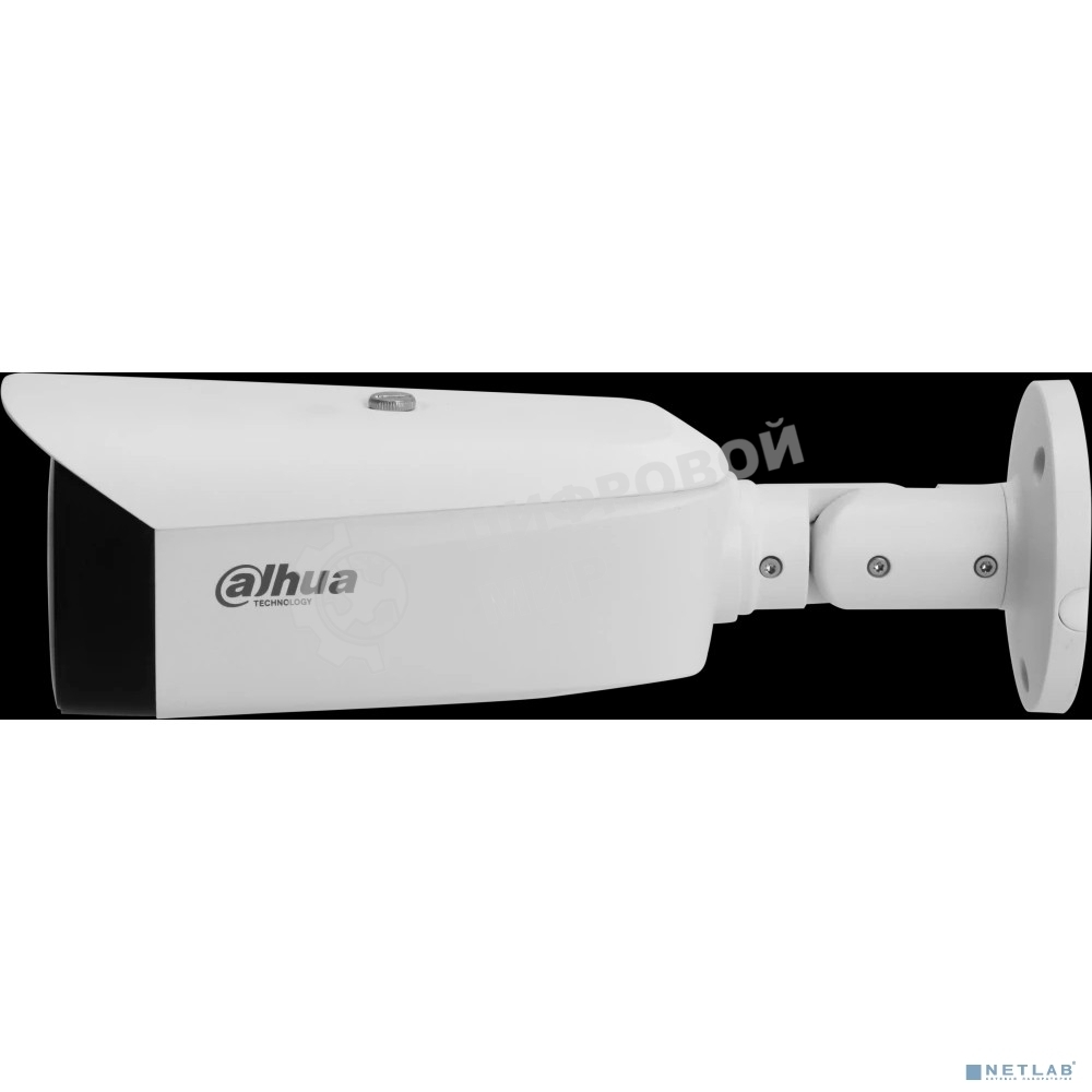Уличная цилиндрическая IP-видеокамера TiOC Dahua DH-IPC-HFW3849T1P-AS-PV-0280B-S5 с ИИ и активным сдерживанием 8Мп, 1/2.7” CMOS, объектив 2.8мм, видеоаналитика, ИК 30м, LED 30м, IP67