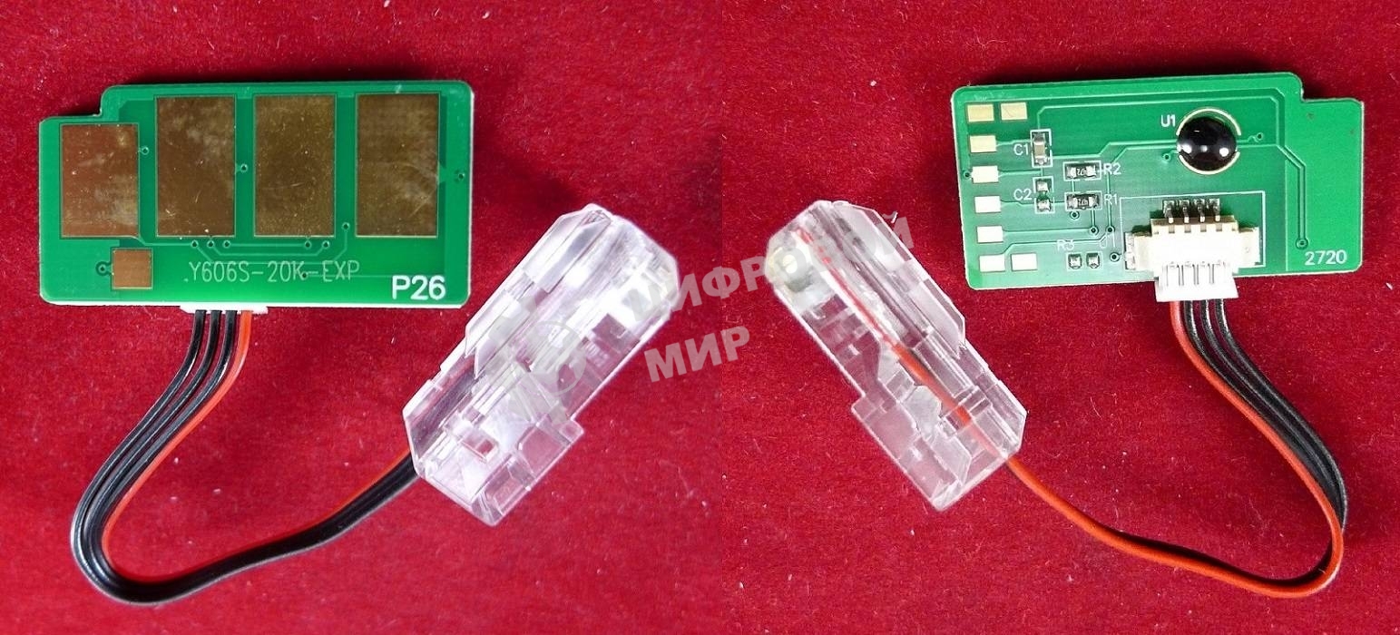 Чип ELP для Samsung CLX-9350ND (CLT-Y606S) Yellow 20K (Китай)