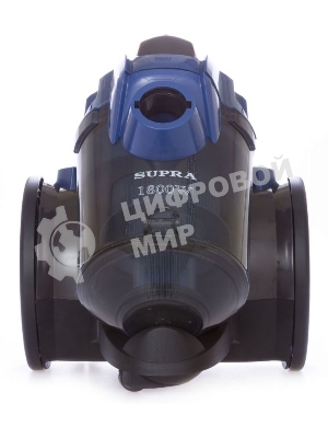 Пылесос SUPRA VCS-1832 синий, 360/1800 Вт, уборка сухая, пылесборник контейнер 2 л