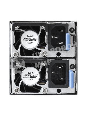 Блок питания серверный 2U Redundant 2x800W ExeGate EX292322RUS Industrial-RTS800 (APFC, КПД 94% (80 PLUS Platinum), 4 см fan, 24pin, 2x(4+4)pin, 2PCIe, 2SATA, 6IDE, Cable Management)