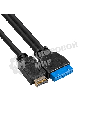 Планка USB на переднюю панель ExeGate U3H-616, 3,5