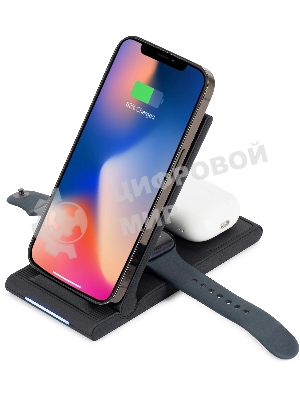 Беспроводное зарядное устройство Buro CWC-QC5 15W 3A (QI) USB-C универсальное черный