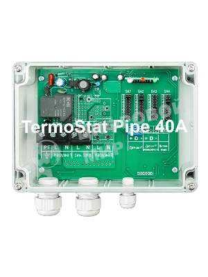 Терморегулятор Rexant TermoStat Pipe 40A IP65