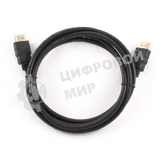 Кабель Cablexpert HDMI CC-HDMI4-6, 19M/19M, v2.0, медь, позол.разъемы, экран, 1.8м, черный, пакет