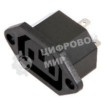 Сетевое гнездо на корпус Rexant (1 шт.) (пакет БОПП)