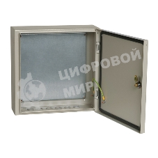 Корпус металлический ЩМП-4.4.1-0 74 У2 IP54 IEK YKM40-441-54 размеры 400х400х150 мм