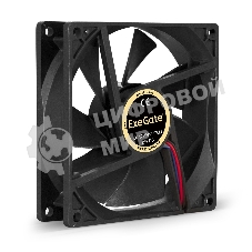 Вентилятор для корпуса ExeGate EX09225B4P-PWM черный, 92 мм, 2200 об/мин, 28 дБ, 4 pin