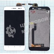 Дисплей для Asus ZenFone Zoom ZX551ML белый