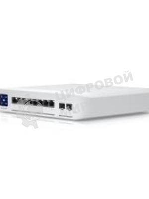 Коммутатор PoE в стойку Ubiquiti UniFi Switch Enterprise 8 PoE USW-Enterprise-8-PoE 8х 2.5G RJ45, 2х 10G SFP+, раздача 120 Вт