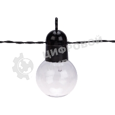 Гирлянда садовая Rexant Сэвил, 398см, 3000К, встроенный аккумулятор, солнечная панель,коллекция Лондон