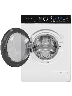 Стиральная машина c инвертором и паром Maunfeld MFWM148IWHT белый, загрузка фронтальная 8 кг, 1400 об/мин, класс: A+++