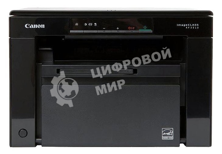 МФУ лазерное Canon i-SENSYS MF3010 (5252B004), A4, ч/б, печ. 18 стр/мин., скан. до 18 стр/мин., 600 x 1200 dpi (печать) 600x600dpi (сканер), USB 2.0