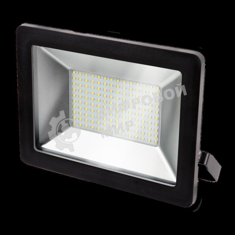 Прожектор светодиодный Gauss Elementary 100Вт 6600лм IP65 6500К черный ПРОМО