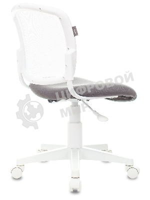Кресло Бюрократ CH-W296NX белый, сетка, 120 кг