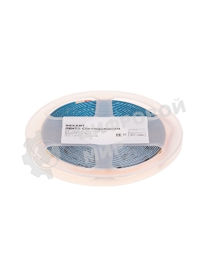 Лента светодиодная Rexant 12В, COB 8Вт/м, 320 LED/м, оранжевый, 8мм, 5м, IP20