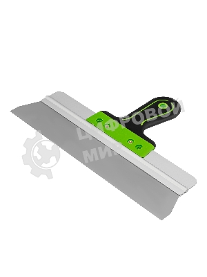 Шпатель фасадный Сибртех, нержавеющая сталь 420S45, 350 мм, двухкомпонентная рукоятка