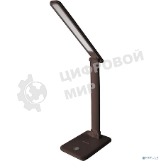Светильник настольный UF-730 С10 LED 11Вт 3 ур. ярк. корич. Ultraflash 14178