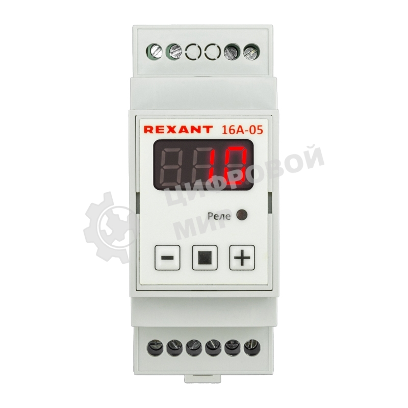 Терморегулятор Rexant TermoStat 16A-05 (на DIN-рейку)
