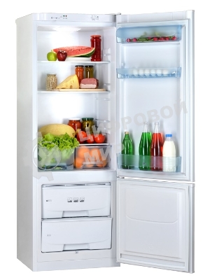 Холодильник Pozis RK-102 серебристый двухкамерный 188/57 л морозилка снизу