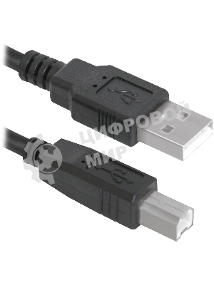 Кабель USB Defender USB04-10 USB2.0 AM-BM, 3.0м