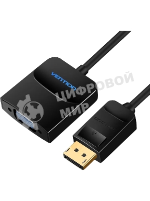 Адаптер-переходник Vention DisplayPort 20M > VGA 15F