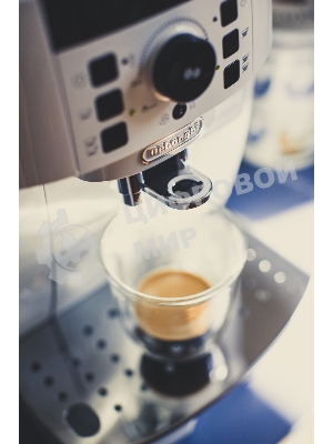 Кофемашина автоматическая DeLonghi ECAM 21.117.SB серебристый/черный, исп. кофе - зерновой/молотый, 1.8 л, 1450 Вт, 15 бар