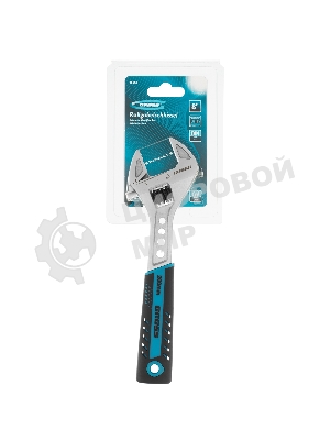 Ключ разводной Gross 15561 200 мм, CrV, двухкомпонентная ручка