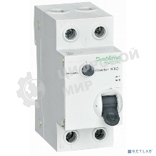 Выключатель автоматический дифференциального тока 2п (1P+N) C 25А 30мА тип AC 4.5кА City9 Set 230В SE C9D34625