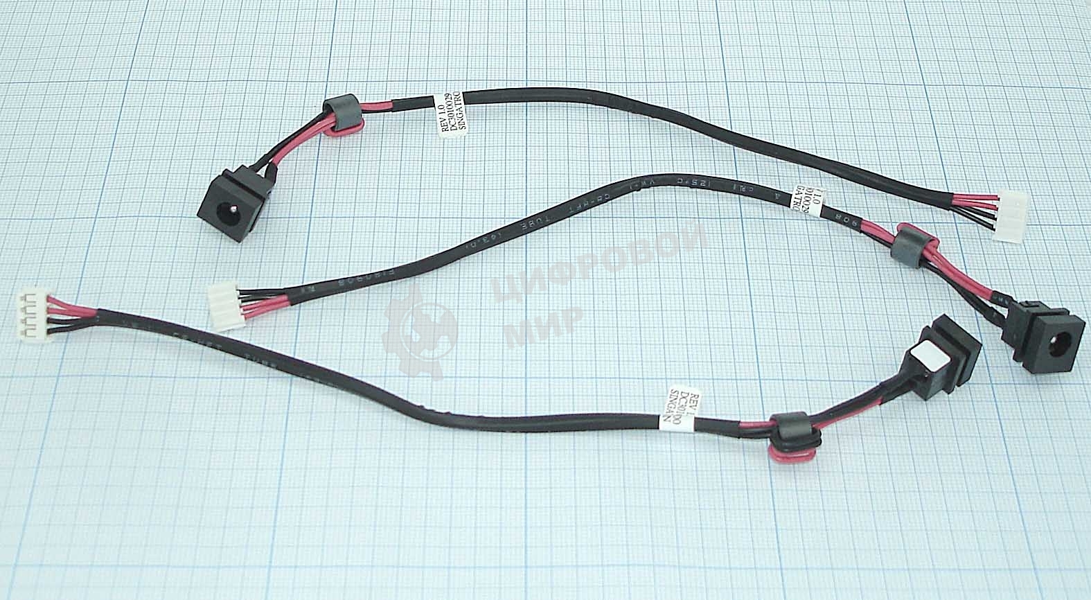 Разъем для ноутбука HY-LE003 Lenovo Y410 с кабелем 19см