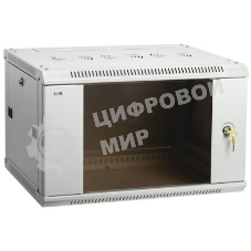 Шкаф ITK LINEA W 12U 600x600 мм дверь стекло, RAL7035