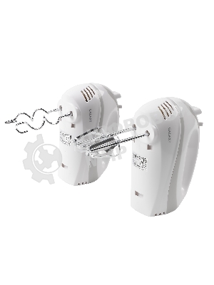 Миксер электрический Galaxy GL 2209, белый, ручной, 300 Вт, 5 скоростей + режим 