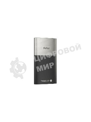 Внешний SSD Netac Z9, 1TB, USB 3.2 Gen 2 Type-C, R/W 550/480, черный