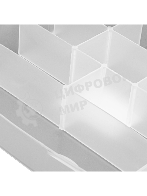 Органайзер Сибртех 170x160 мм, прозрачный матовый