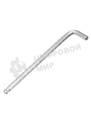 Набор имбусовых ключей Matrix HEX 9 шт экстра-длинный с шаром