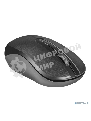 Мышь беспроводная Defender Datum MM-285 черный, 1600 dpi, радиоканал, USB, кнопки - 3