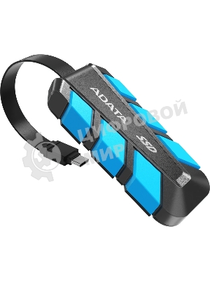 Внешний SSD ADATA SC740, 1TB, USB 3.2 Gen 2 Type-C, R/W 1050/1000, синий