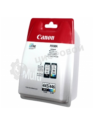 Картридж струйный Canon PG-445/CL-446 (8283B004), для Canon PIXMA MG2540, PIXMA MG2440, 4 цвета, 180 стр.