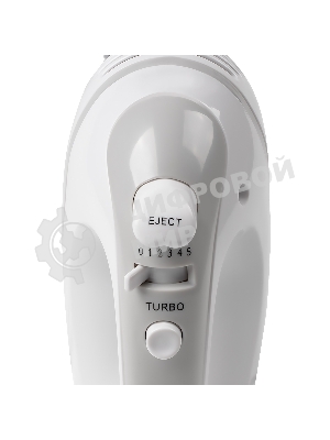 Миксер электрический Galaxy GL 2209, белый, ручной, 300 Вт, 5 скоростей + режим 